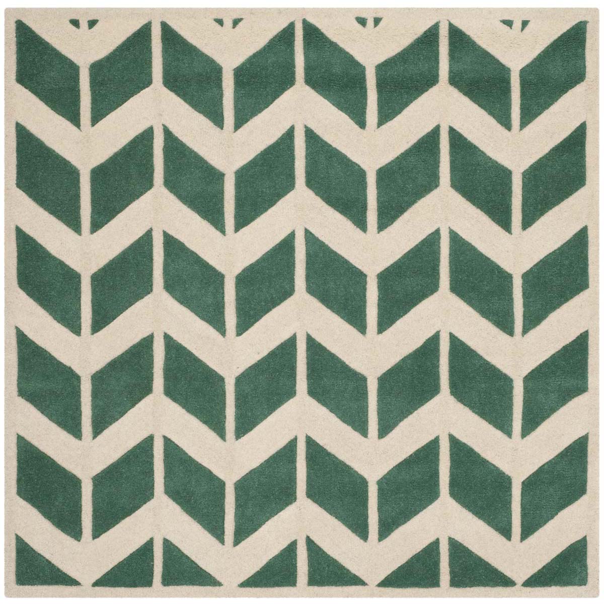 Safavieh Chatham 746 Rug, CHT746 - Teal / Ivory