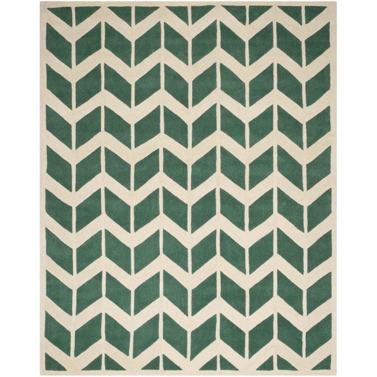 Safavieh Chatham 746 Rug, CHT746 - Teal / Ivory