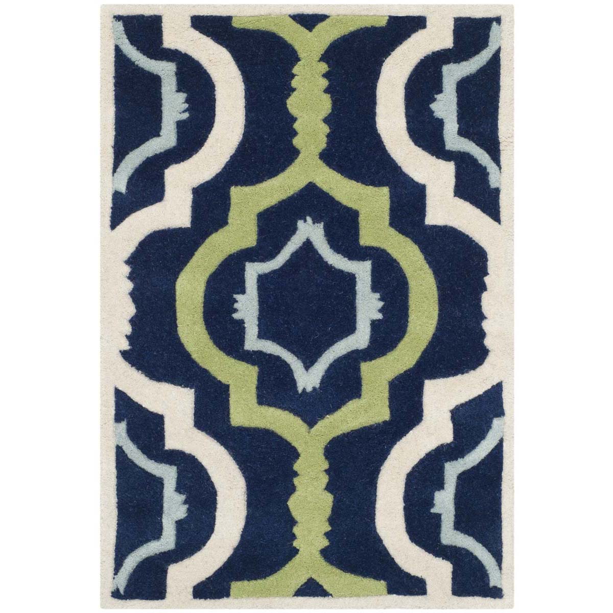 Safavieh Chatham 747 Rug, CHT747 - Dark Blue / Multi