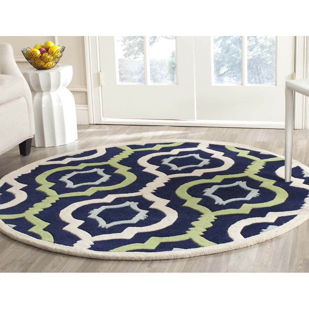 Safavieh Chatham 747 Rug, CHT747 - Dark Blue / Multi