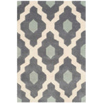 Safavieh Chatham 748 Rug, CHT748 - Ivory / Dark Grey
