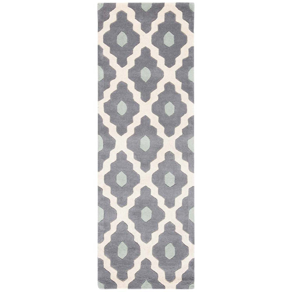 Safavieh Chatham 748 Rug, CHT748 - Ivory / Dark Grey