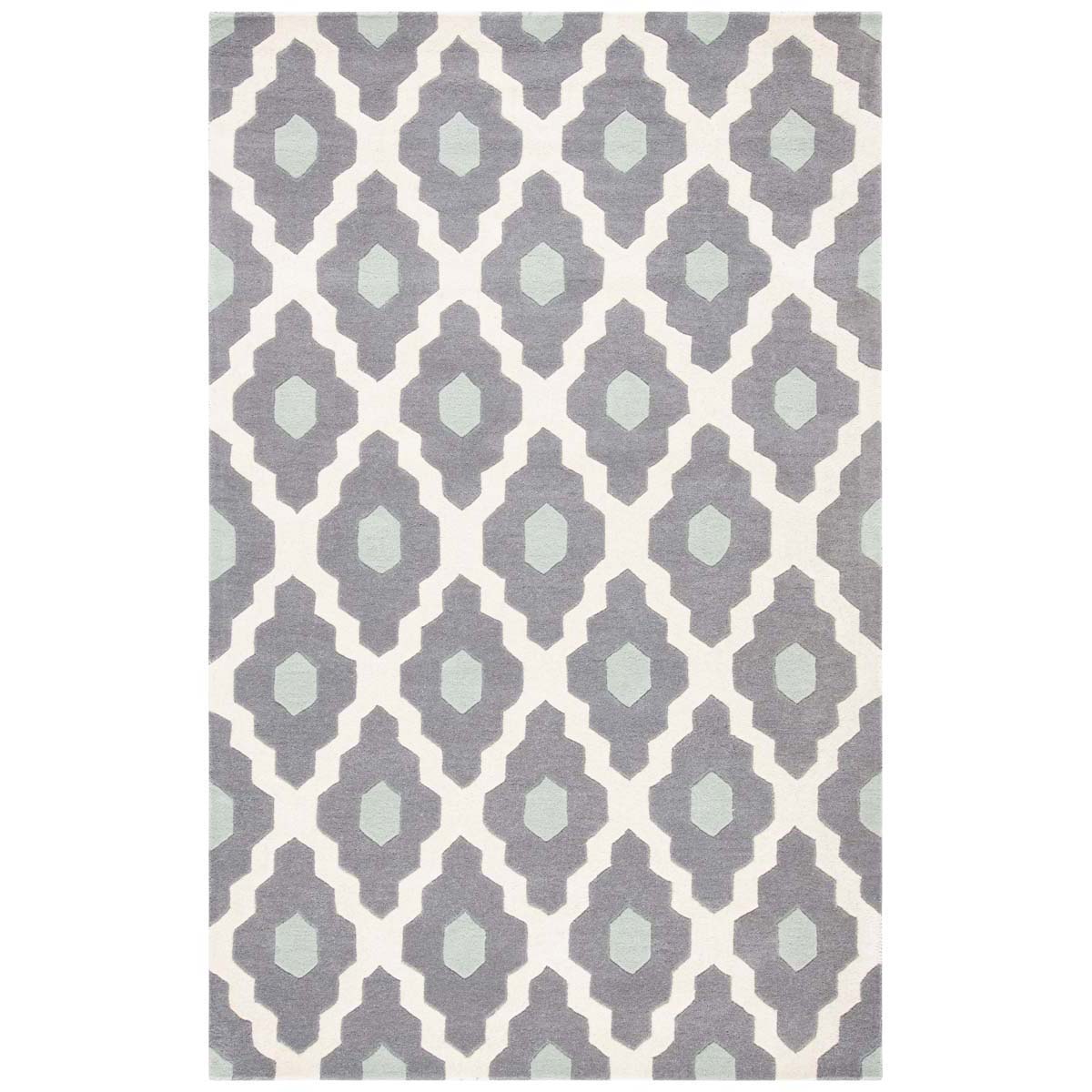 Safavieh Chatham 748 Rug, CHT748 - Ivory / Dark Grey