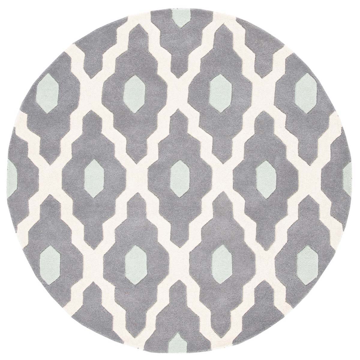 Safavieh Chatham 748 Rug, CHT748 - Ivory / Dark Grey
