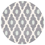 Safavieh Chatham 748 Rug, CHT748 - Ivory / Dark Grey