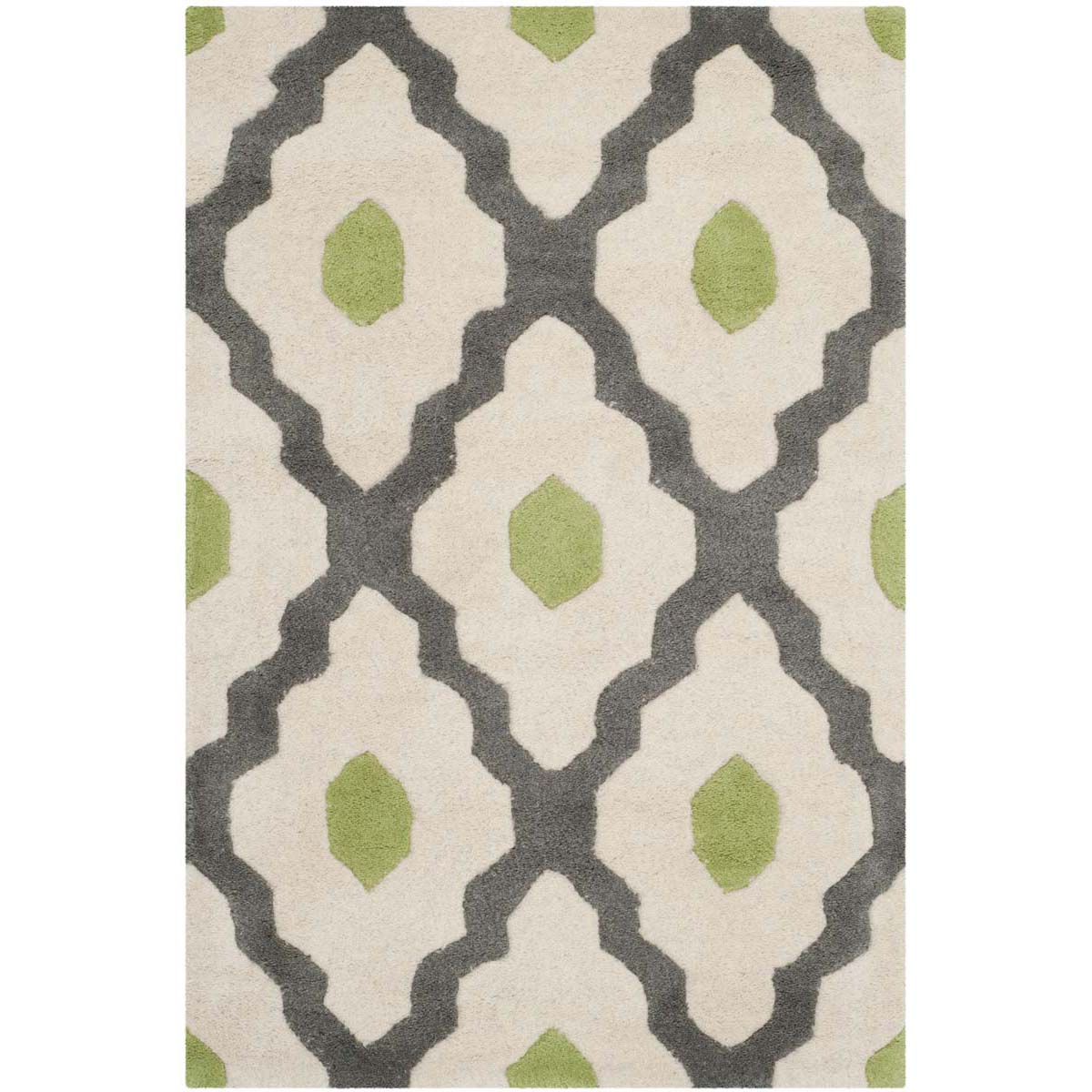 Safavieh Chatham 748 Rug, CHT748 - Dark Grey / Ivory