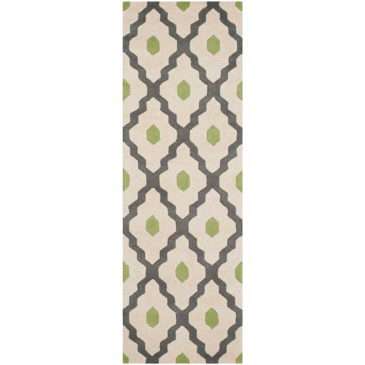 Safavieh Chatham 748 Rug, CHT748 - Dark Grey / Ivory