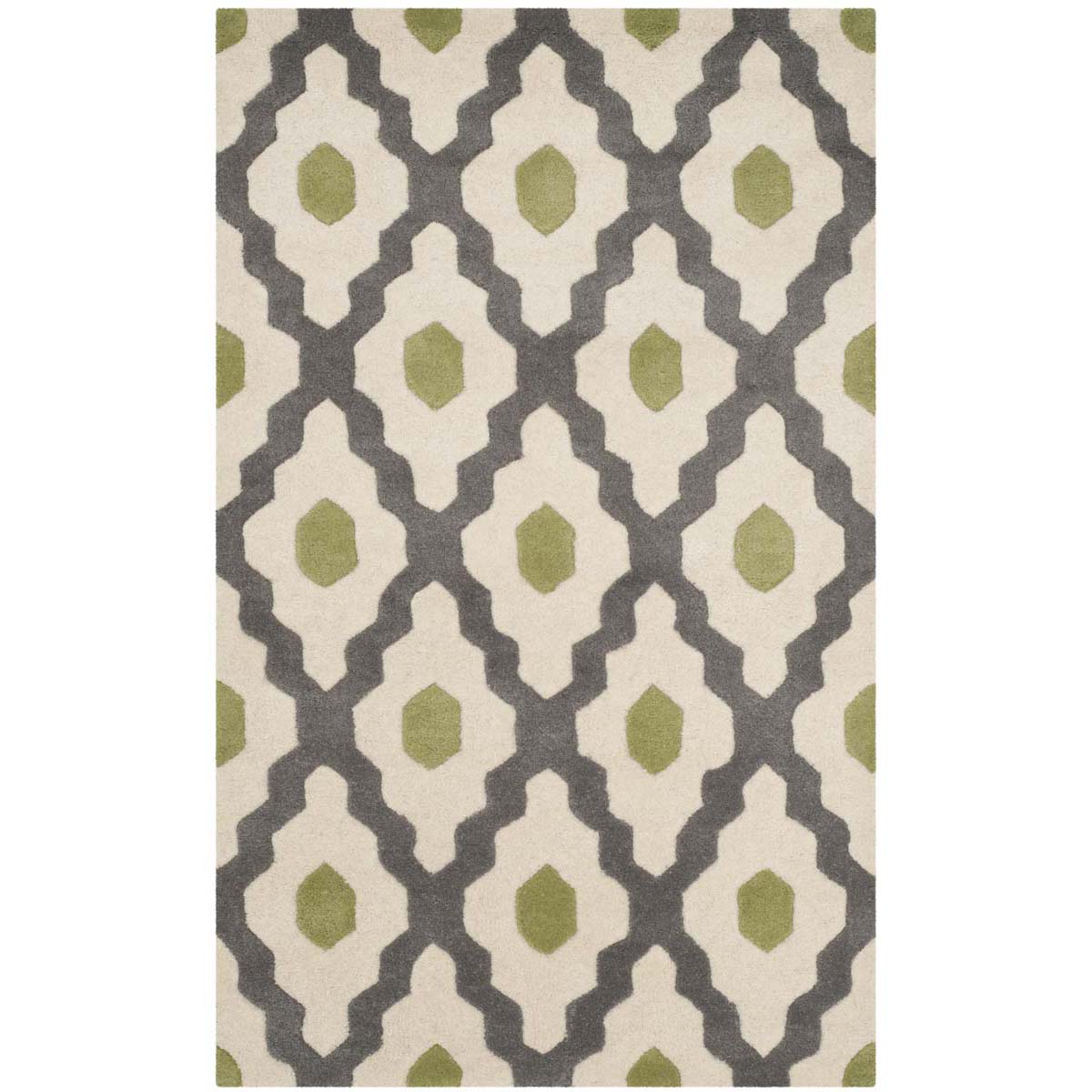Safavieh Chatham 748 Rug, CHT748 - Dark Grey / Ivory