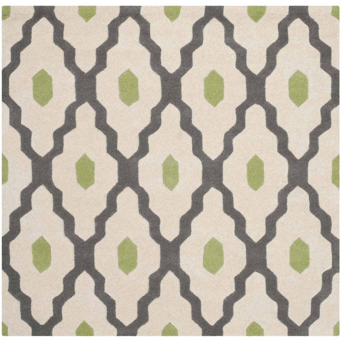 Safavieh Chatham 748 Rug, CHT748 - Dark Grey / Ivory
