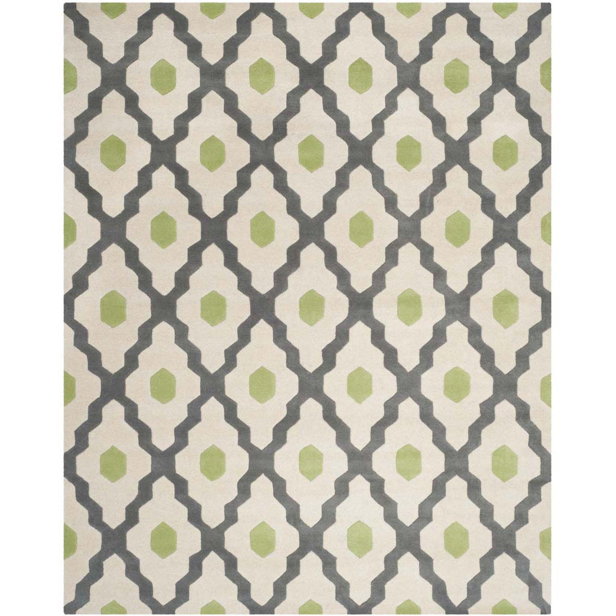Safavieh Chatham 748 Rug, CHT748 - Dark Grey / Ivory