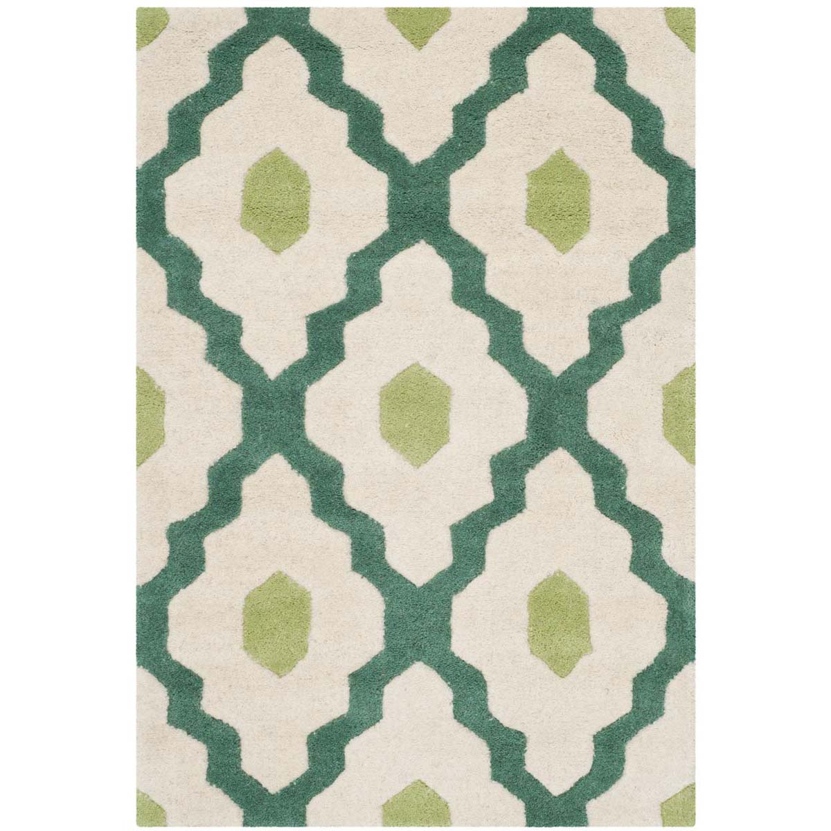 Safavieh Chatham 748 Rug, CHT748 - Ivory / Teal