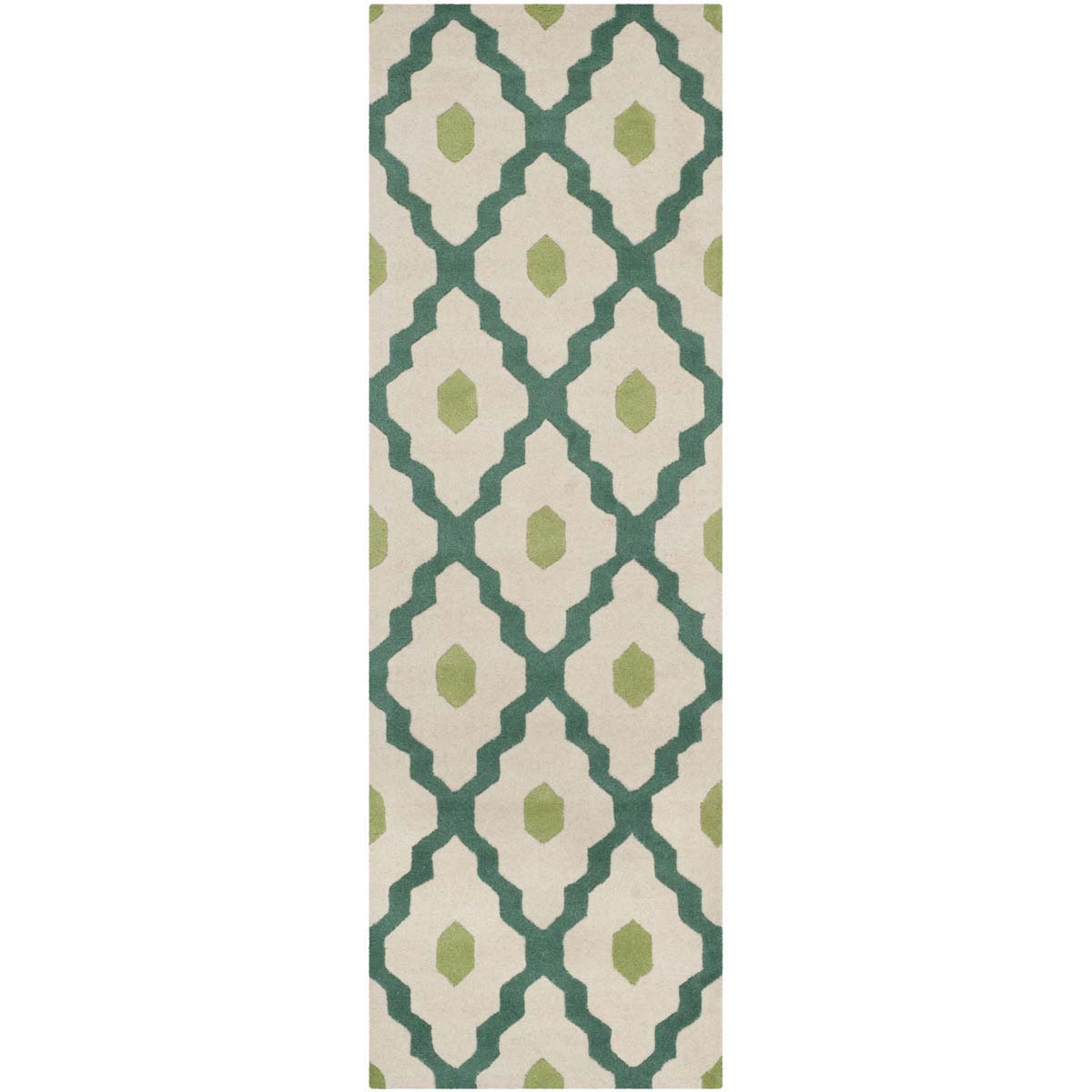 Safavieh Chatham 748 Rug, CHT748 - Ivory / Teal