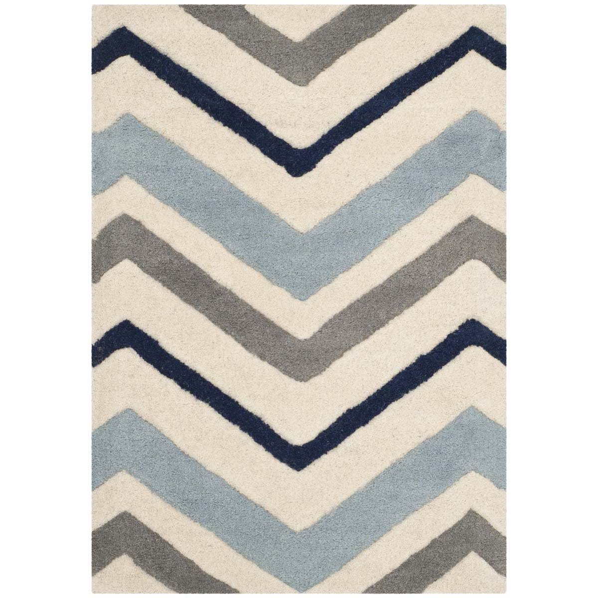 Safavieh Chatham 749 Rug, CHT749 - Ivory / Dark Grey