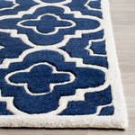 Safavieh Chatham 750 Rug, CHT750 - Dark Blue / Ivory