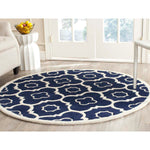Safavieh Chatham 750 Rug, CHT750 - Dark Blue / Ivory