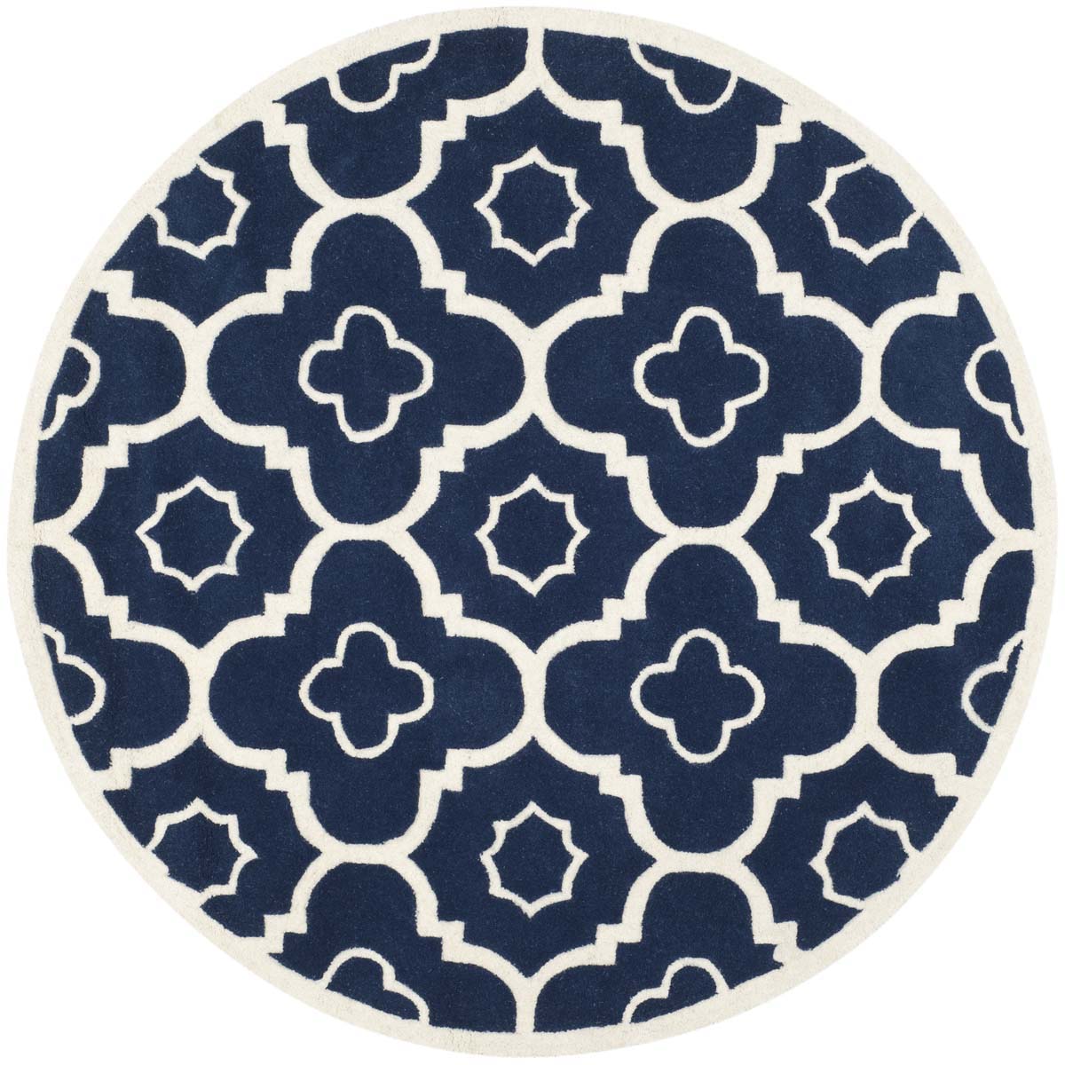 Safavieh Chatham 750 Rug, CHT750 - Dark Blue / Ivory