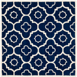 Safavieh Chatham 750 Rug, CHT750 - Dark Blue / Ivory
