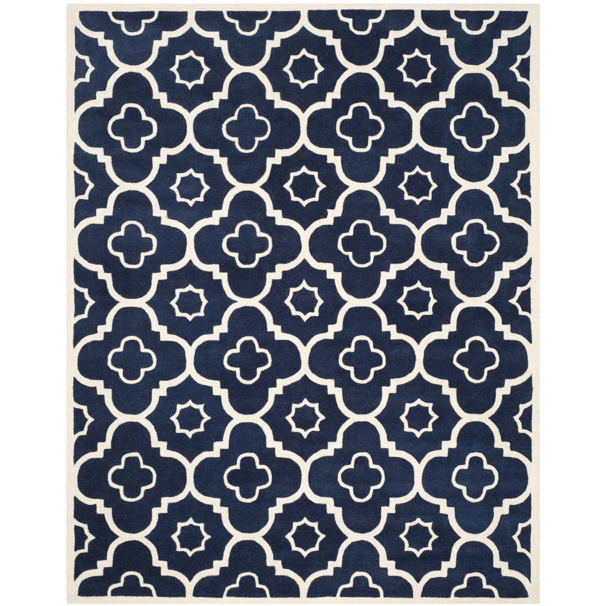 Safavieh Chatham 750 Rug, CHT750 - Dark Blue / Ivory
