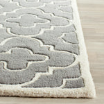 Safavieh Chatham 750 Rug, CHT750 - Dark Grey / Ivory