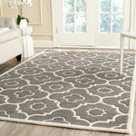 Safavieh Chatham 750 Rug, CHT750 - Dark Grey / Ivory