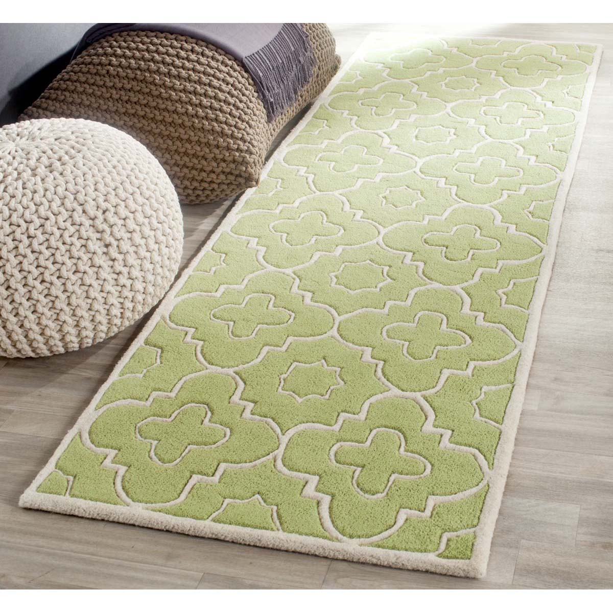 Safavieh Chatham 750 Rug, CHT750 - Green / Ivory