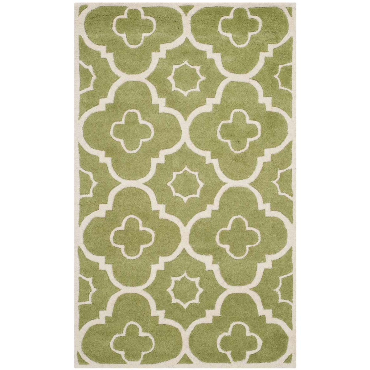 Safavieh Chatham 750 Rug, CHT750 - Green / Ivory