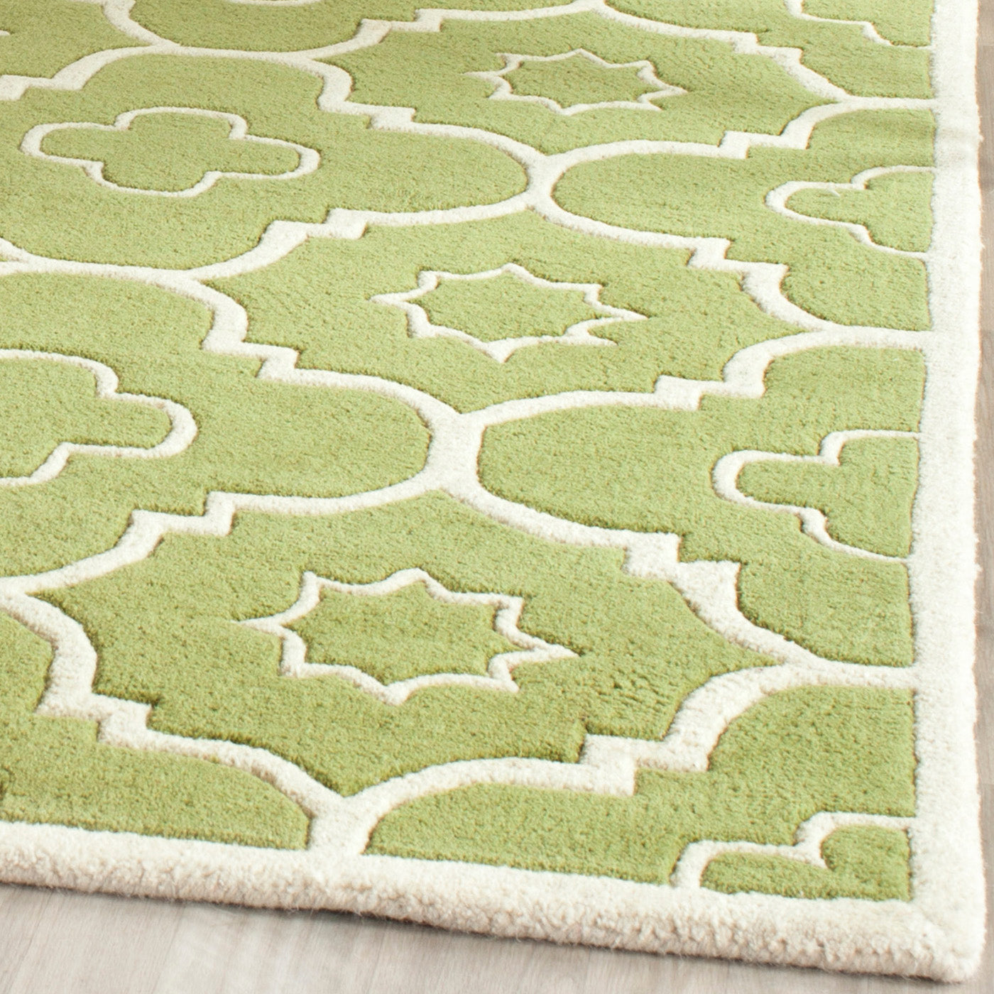 Safavieh Chatham 750 Rug, CHT750 - Green / Ivory