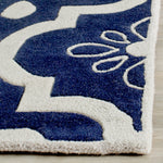 Safavieh Chatham 751 Rug, CHT751 - Dark Blue / Ivory