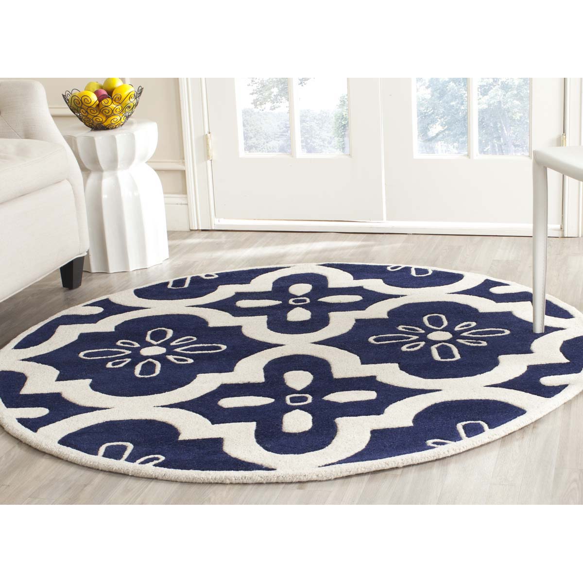 Safavieh Chatham 751 Rug, CHT751 - Dark Blue / Ivory