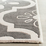 Safavieh Chatham 751 Rug, CHT751 - Dark Grey / Ivory