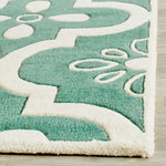 Safavieh Chatham 751 Rug, CHT751 - Teal / Ivory