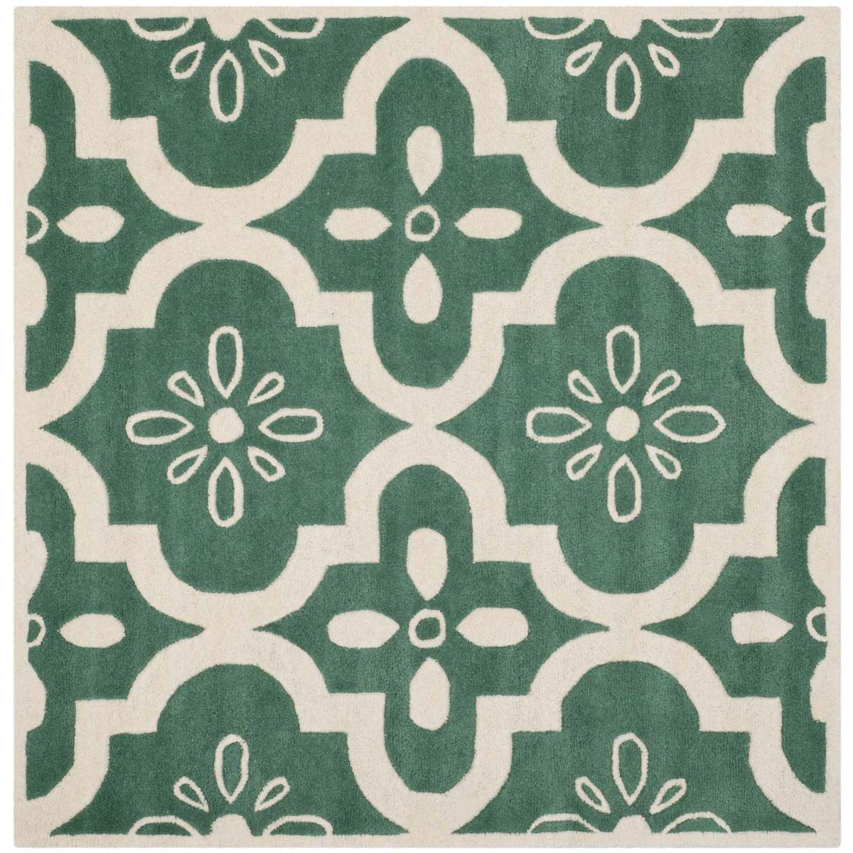 Safavieh Chatham 751 Rug, CHT751 - Teal / Ivory