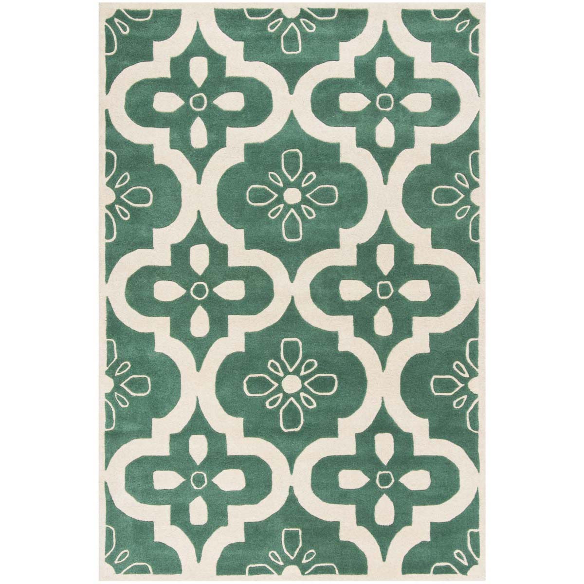 Safavieh Chatham 751 Rug, CHT751 - Teal / Ivory