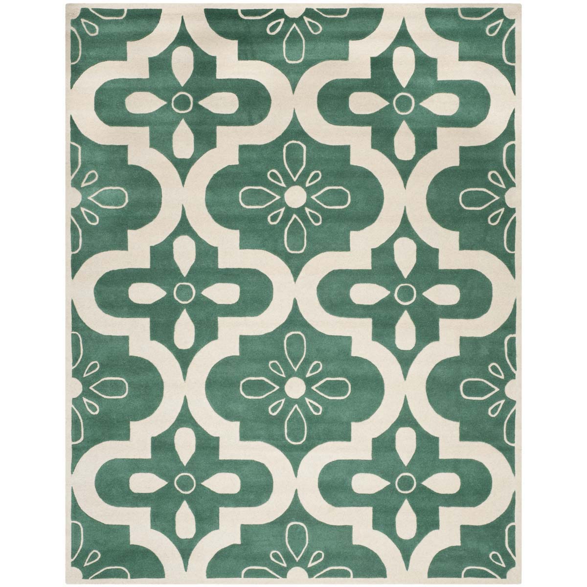 Safavieh Chatham 751 Rug, CHT751 - Teal / Ivory