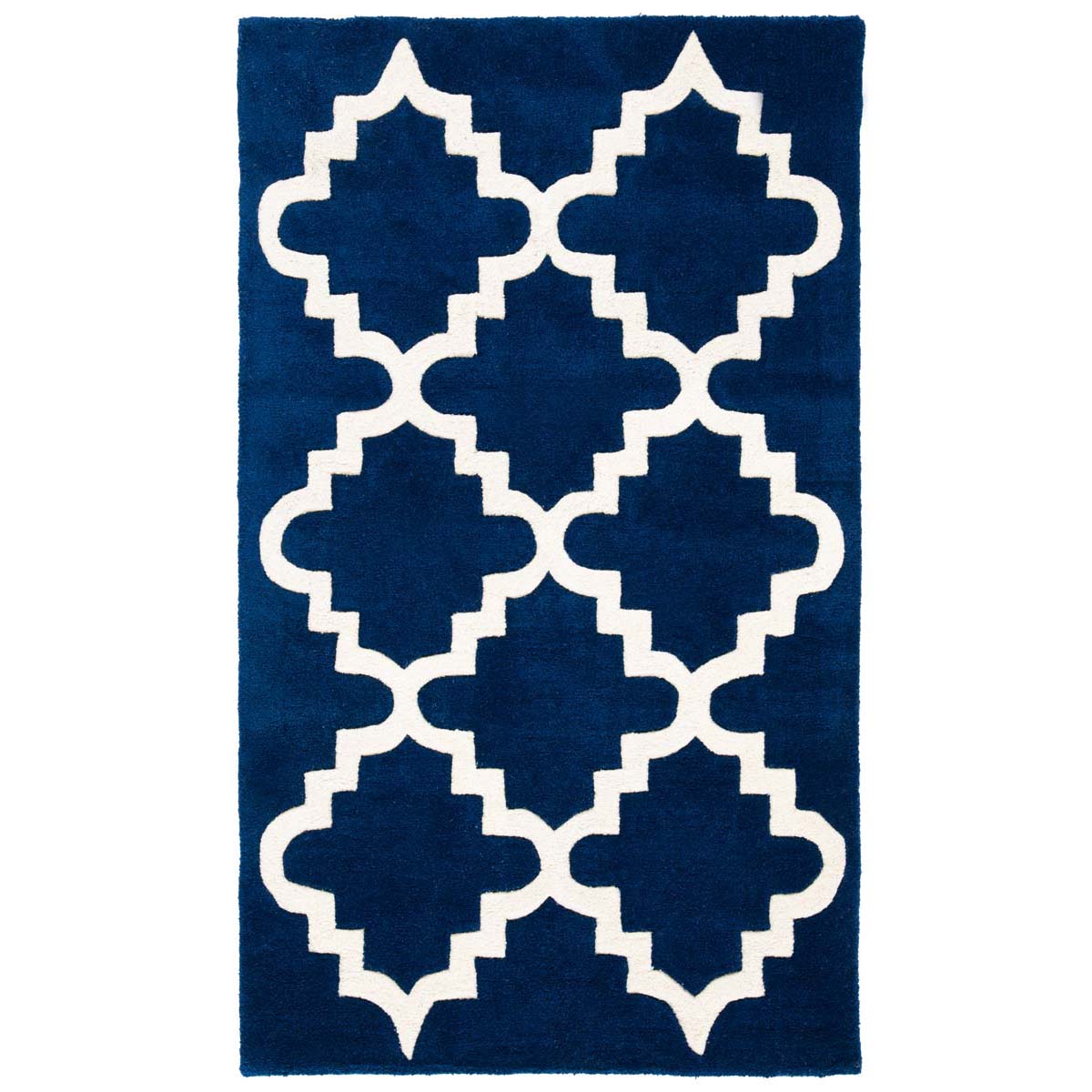 Safavieh Chatham 753 Rug, CHT753 - Dark Blue / Ivory