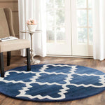 Safavieh Chatham 753 Rug, CHT753 - Dark Blue / Ivory