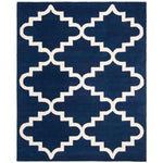 Safavieh Chatham 753 Rug, CHT753 - Dark Blue / Ivory