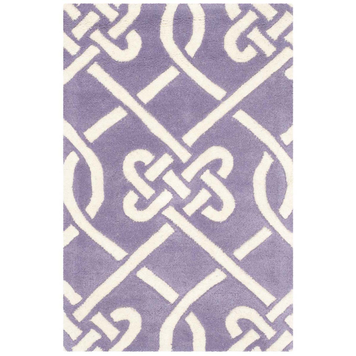 Safavieh Chatham 754 Rug, CHT754 - Purple / Ivory