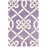 Safavieh Chatham 754 Rug, CHT754 - Purple / Ivory