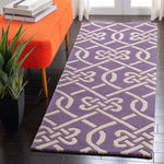 Safavieh Chatham 754 Rug, CHT754 - Purple / Ivory