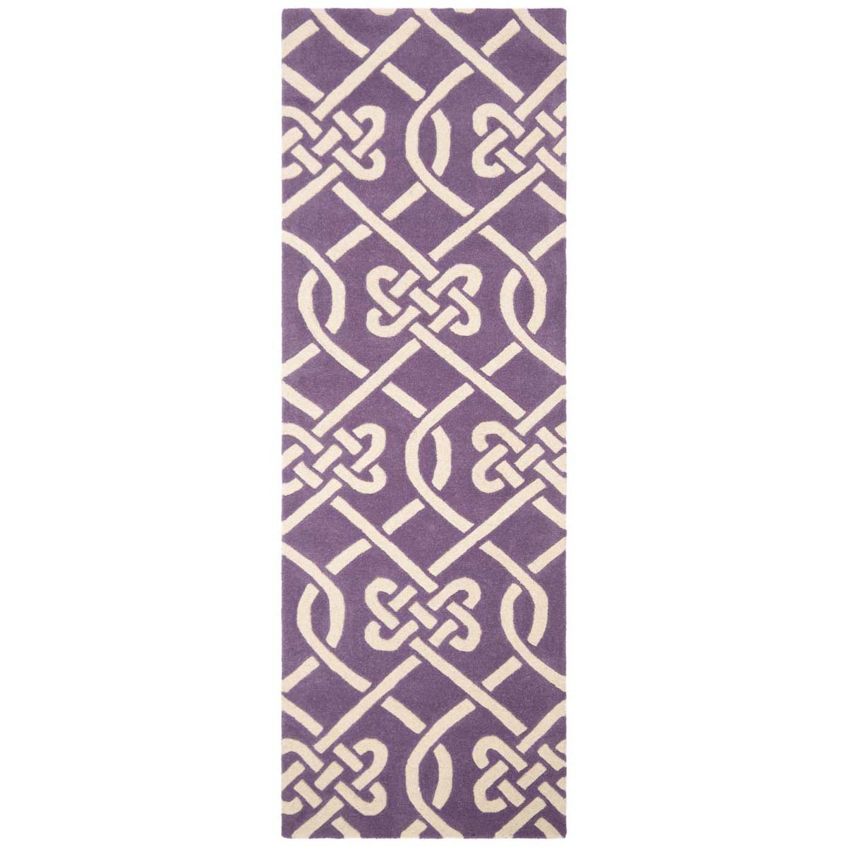 Safavieh Chatham 754 Rug, CHT754 - Purple / Ivory