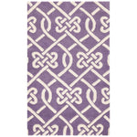 Safavieh Chatham 754 Rug, CHT754 - Purple / Ivory