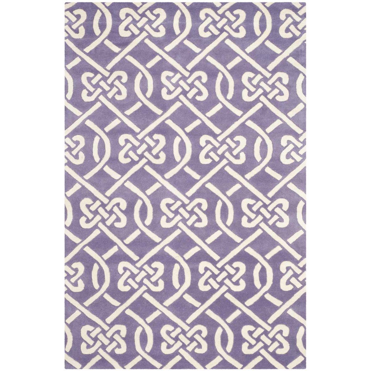 Safavieh Chatham 754 Rug, CHT754 - Purple / Ivory