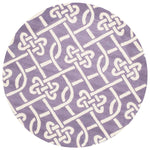 Safavieh Chatham 754 Rug, CHT754 - Purple / Ivory
