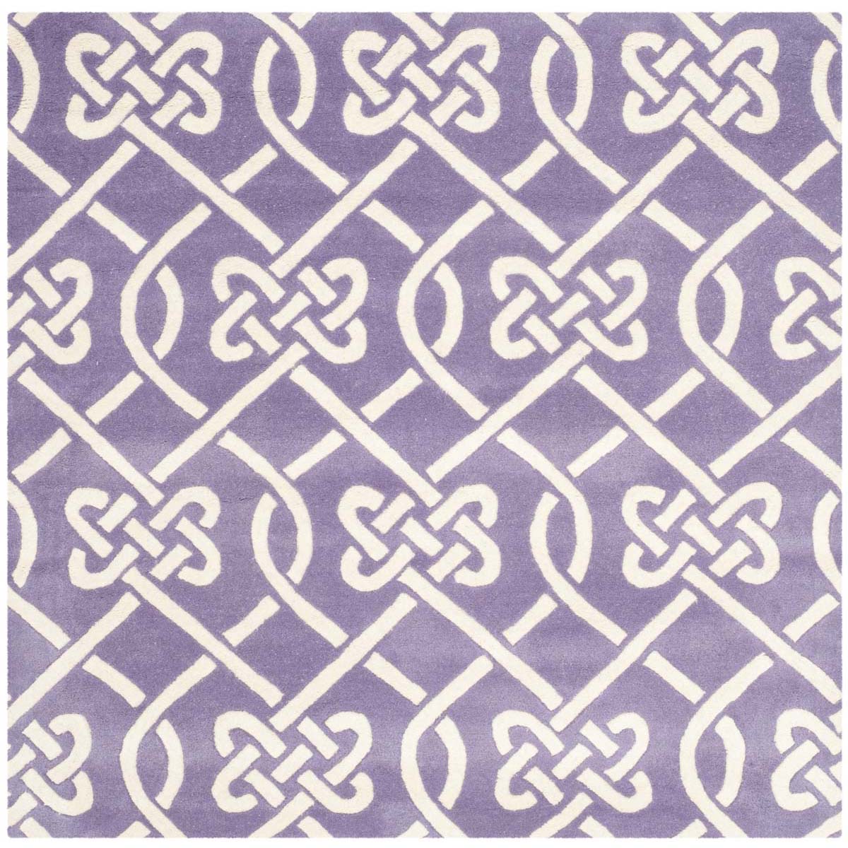 Safavieh Chatham 754 Rug, CHT754 - Purple / Ivory