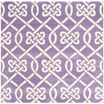 Safavieh Chatham 754 Rug, CHT754 - Purple / Ivory