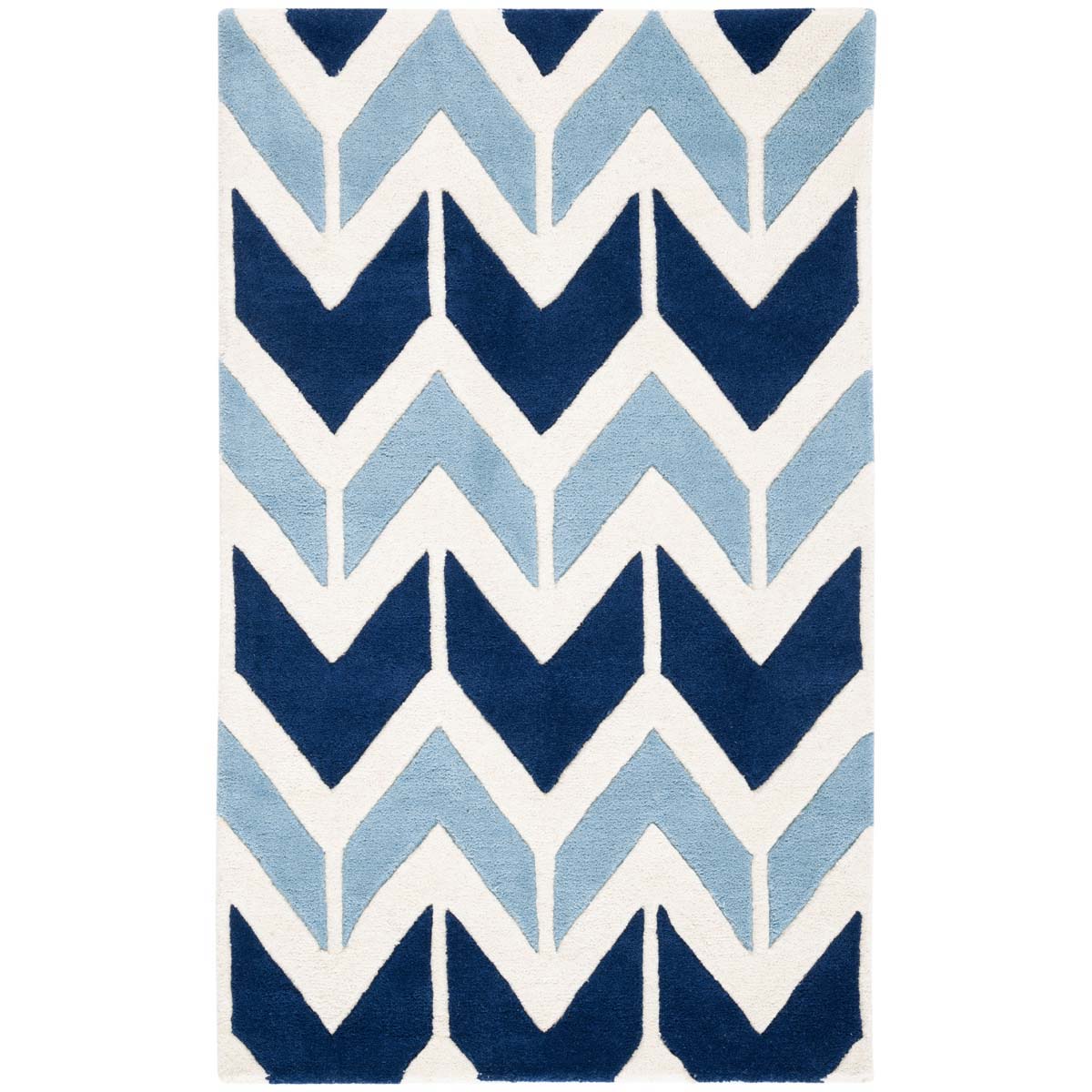 Safavieh Chatham 756 Rug, CHT756 - Dark Blue / Light Blue