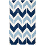Safavieh Chatham 756 Rug, CHT756 - Dark Blue / Light Blue