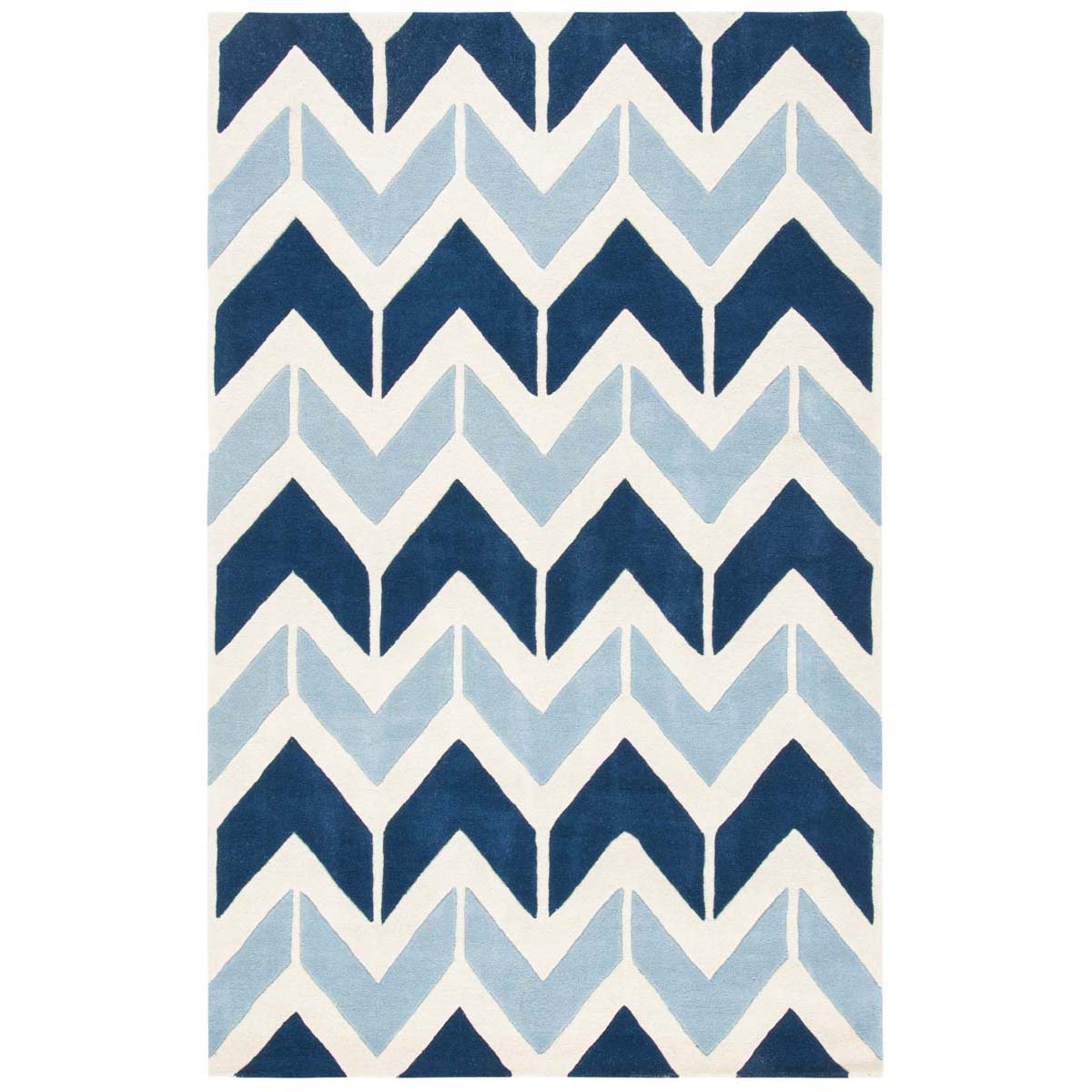 Safavieh Chatham 756 Rug, CHT756 - Dark Blue / Light Blue