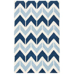 Safavieh Chatham 756 Rug, CHT756 - Dark Blue / Light Blue